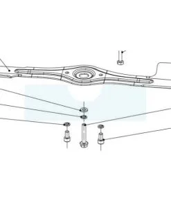 Vis De Lame Pour Tondeuse Weibang (0103010020B)