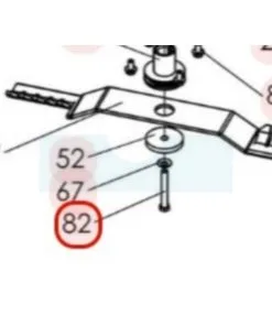 Vis De Lame Pour Tondeuse Débroussailleuse Sarp (0300060304)