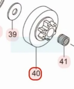 Pignon Pour Tronçonneuse Maruyama (286238)