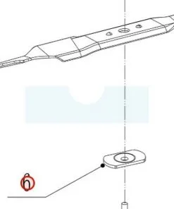 Rondelle De Lame Pour Tondeuse Weibang (451040701004)